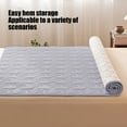 thumbnail image 5 of Zhourta Fitted Bed Sheets 60×78Inch Thickened Non Slip Waterproof Sweat Resistant Mattress Companion Modern Style Bed Hat with Texture Breathable Mattress Cotton Quilted Fitted Sheet, 5 of 6