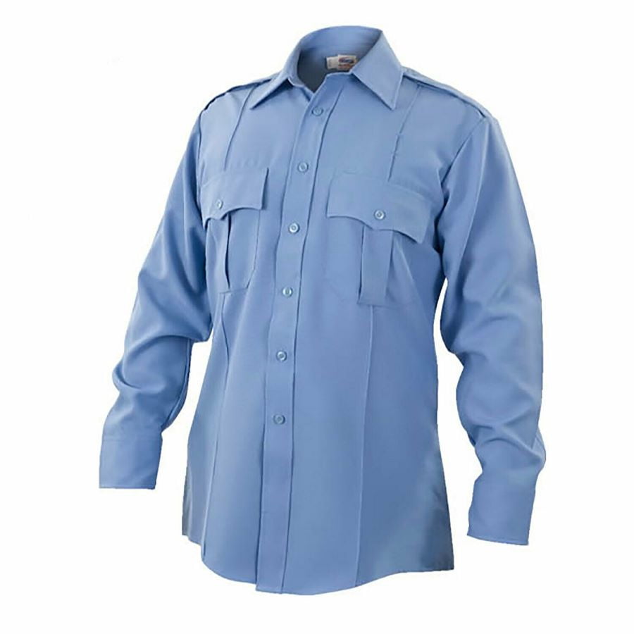 walmart long sleeve blue shirt