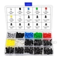 thumbnail image 2 of Chendee 420 Pcs Tact Switch Kit 8 Type Tactile Push Button Switch And 7 Type Cap, 2 of 5