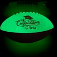 thumbnail image 6 of Personalized Glow in The Dark Football Custom Full 12-Inch High School Junior Football Laser Engraved Any Name Graduation Gift for Student Son Grandson Football Fan, 6 of 7