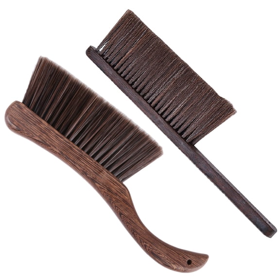 unbranded 2 Pcs Bristle Duster Guzheng Cleaning Brush Dulcimer Cleaning Brush 36.5x9.5cm
