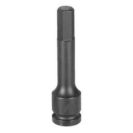 Grey Pneumatic 1/2" Drive x 8mm Hex Driver 4" Length