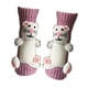 thumbnail image 1 of Calcetines de animales, regalos de año , antideslizantes, novedosos, calcetines gruesos de tubo medio para dormitorio Gatito rosa, 1 of 10