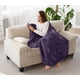 thumbnail image 5 of Manta de forro polar Blanket Utopia, color morado, 300 g/m², microfibra, 5 of 9