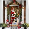 thumbnail image 2 of YZEGDCH Privacy Door Curtain， Christmas Fabric Front Door Banner, Outdoor Indoor Home Party Decoration Supplies, On End of Year!, 2 of 6