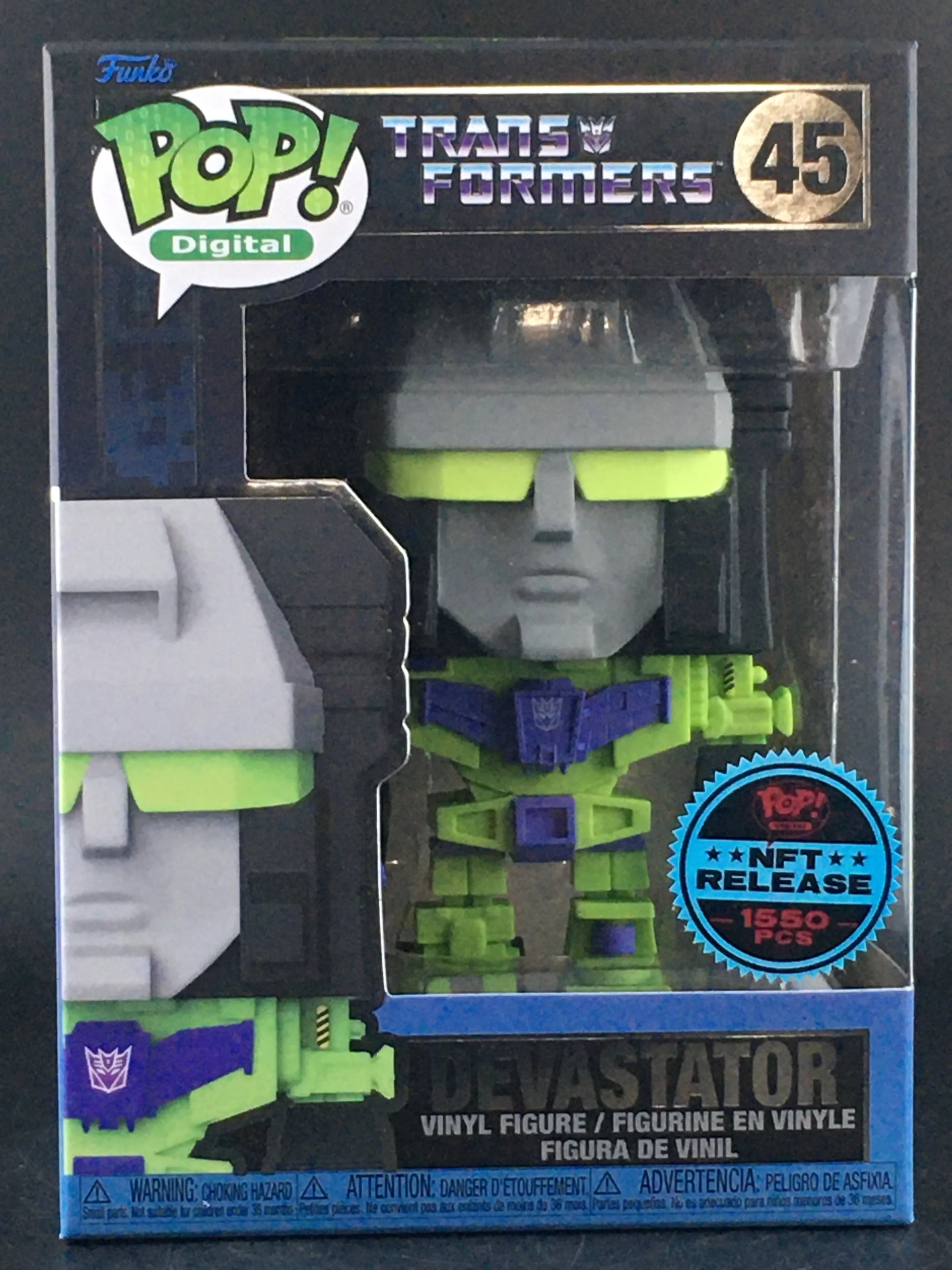 Funko Pop Digital 45 Transformers Devastator (NFT Release