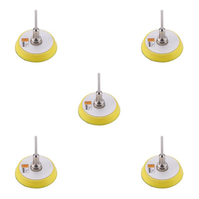 Yuarrent Sanding Disc Polishing Buffer Pad Durable Apparatus Artificial Tools Plates Grinding Backing Abrasive for Electric Grinder Usage No.1 5Conjunto