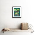 thumbnail image 2 of Kids Run Wild My Child Arrows Framed Wall Art Print, 2 of 5