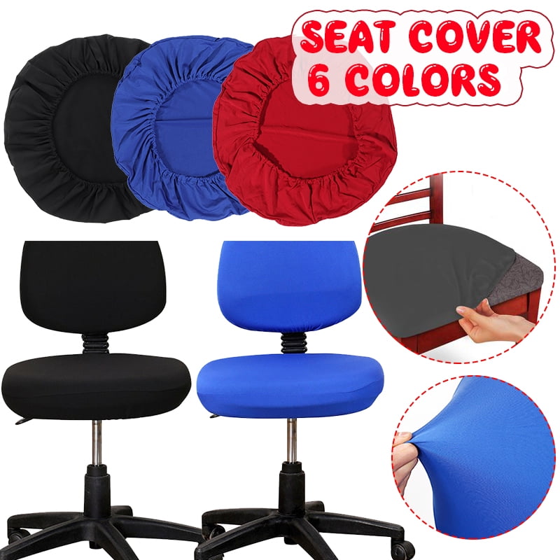 1PC Removable Chair Cover Computer Office Seat Cover Polyester Decor Multicolor 