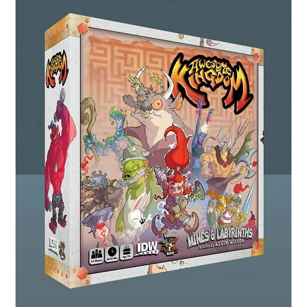 IDW Games Awesome Kingdom Board Game Mines And Labyrinths Expansion