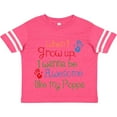 thumbnail image 3 of Inktastic Awesome Like Poppa Boys or Girls Toddler T-Shirt, 3 of 5