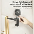 thumbnail image 3 of Towel Rack Suction Cup Punch-free Bathroom Towel Holder Wall Mounted Hanging Shelf Organization, 3 of 11