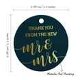 thumbnail image 6 of Inkdotpot Thank You From The New Wedding Bottle Tag Real Gold Foil Favor Hang Tags Pack Of 100, 6 of 6