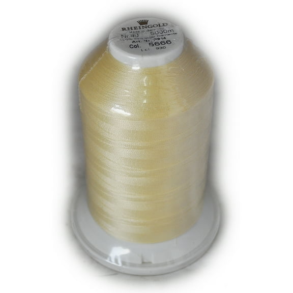 Maderia Thread Polyester 5666 Pale Yellow 914405666