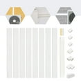 thumbnail image 4 of 4"w 15ft Mini Split Ac Line Set Cover Decorative Air Conditioning Pvc White, 4 of 13