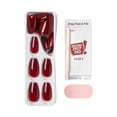 thumbnail image 3 of KISS imPRESS Color Medium Coffin Press-On Nails, ‘Winery in NYC’, 30 Count, 3 of 6
