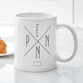 thumbnail image 3 of CafePress - Pennsylvania Penn - 11 oz Ceramic Mug - Novelty Coffee Tea Cup, 3 of 4