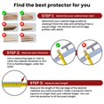 thumbnail image 2 of Protector de bordes para gabinete Cabinet Hero, 1,9 cm de grosor, 46 cm, transparente, paquete de 4, 2 of 8