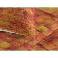 thumbnail image 3 of Ambesonne Orange Quilted Coverlet 3 Pcs, Vintage Mosaic Grunge, King Size, Orange Mustard, 3 of 4