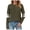 Army Green, variant on Spooky Season Sweatshirts Halloween Ghost Sweatshirt Women - Halloween Graphic Crewneck Tops Casual Sweater Grey for Size M