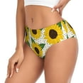 thumbnail image 2 of Balery Sunflowers Ropa Interior de Algodón para Mujer con Dibujo – Braguitas Cómodas y Elásticas, Estilo Clásico-X-Small, 2 of 6