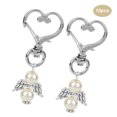 thumbnail image 3 of Keychain Memorial Wedding Metal Birthday Decor  Heartshaped for Gift Favours Key Ring Keyring Packs, 3 of 7