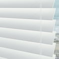 thumbnail image 4 of LEVOLOR BASICS 2" Cordless Faux Wood Blinds, White, 71" Width x 64" Length, 4 of 9
