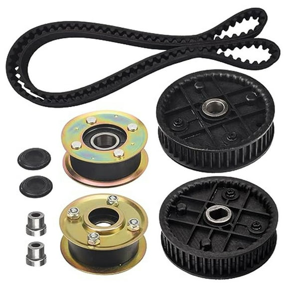 For Toro TimeMaster Lawn Mower Pulley Belt Kit Sprockets Upgrade Your Mower