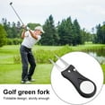 thumbnail image 3 of sunsanly Golf Divot Tool Foldable Divot Repair Tool with Magnetic Sturdy Stainless Steel Pop-up Golf Ball Marker Pitchfork for Golfers, 3 of 8