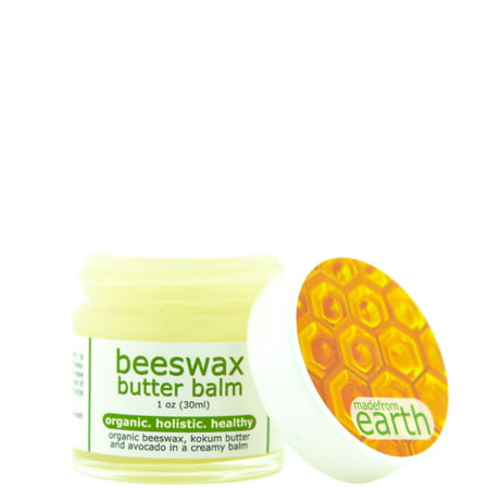Beeswax Butter Balm - Organic Beeswax Balm for Hands, Skin &