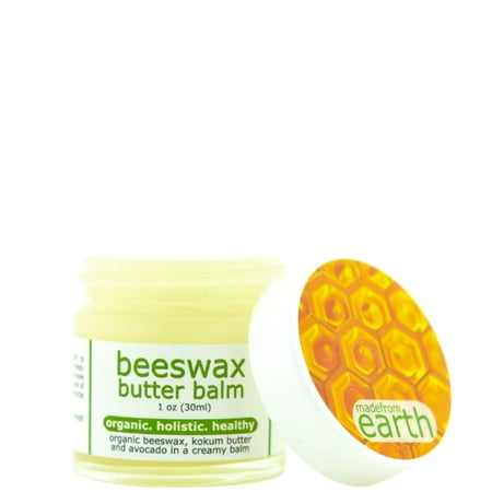 Rose Geranium Hand Balm - Beeswax Butter Balm - Organic Beeswax Balm for Hands, Skin & Lips