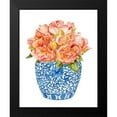 thumbnail image 2 of Wang, Melissa 20x24 Black Modern Framed Museum Art Print Titled - Sweet Peonies I, 2 of 5