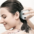 thumbnail image 4 of Cepillo de masaje de baño de belleza con dispensador de jabón y champú cerdas de silicona suave para baño MFZFUKR  CPB-DE-LYY129-2, 4 of 5