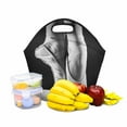 thumbnail image 2 of SUNENAT Neoprene Lunch Tote Bag Elegant Ballet Shoes Ballerina's Pointes Reusable Neoprene Portable Lunchbox Handbag Cooler, 2 of 2