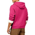 thumbnail image 4 of GrmtClth Fleece Hoodies for Men Thick Winter Sherpa Lined Zip Up Hooded Sweatshirt Fashion Warm Long Sleeve Coats Hot Pink M, 4 of 8