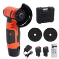 thumbnail image 3 of Fogcroll Angle Grinder Handheld Cordless Angle Grinder Tool Brushless Cut off Hand Polishing Grinding Tool Electric Hand Grinder Power Tool with 2 Batteries, 1 Charger, 3 of 13