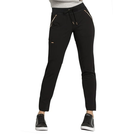 

Cherokee Statement Women s Scrubs Pant Mid Rise Straight Leg Drawstring CK055