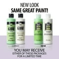thumbnail image 3 of FolkArt Glow-in-the-Dark Acrylic Craft Paint, Matte Finish, Green, 8 fl oz, 3 of 10
