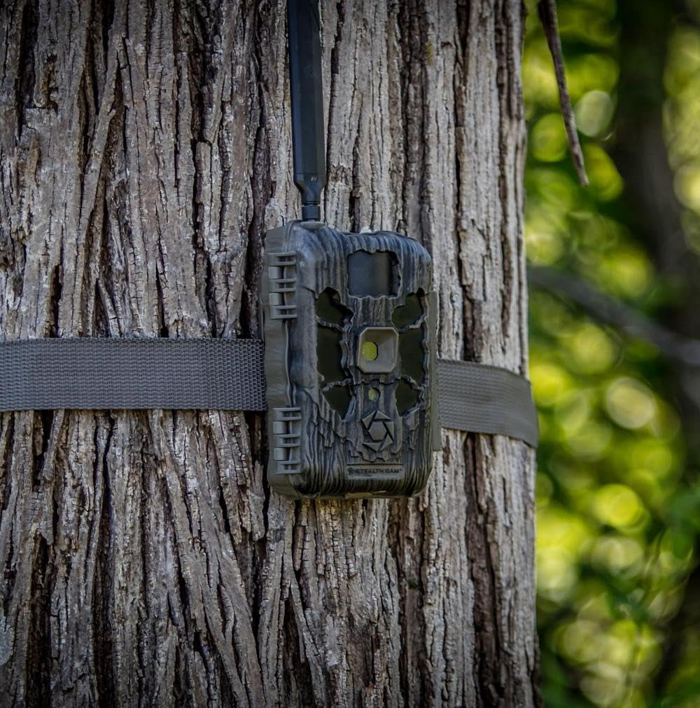 Stealth Cam Deceptor NO GLO 80ft Detection & IR Range 40MP Photo 1440P HD Video Capture Remote App Contol Wireless Hunting Cellular Trail Camera - Available on AT&T & Verizon