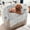 Gray-L, variant on Demi Bonn 47" Plush Long Fur Dog Couch Bed, Dog Bed Mats with Anti-Slip Bottom, Washable Removable Couch Cover, Perfect for Medium and Large Dogs Cats, Gray-L