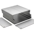 thumbnail image 1 of TUEUIO1，Extruded Aluminum Box Electronic Project Enclosure For Pcb Board 3.94x3.82x1.57" - Snngv, 1 of 4