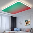 thumbnail image 2 of Green Red Ombre Fluorescent Light Covers for Ceiling Lights 4x2 feet,4 Pack Magnetic Light Filters for Classroom,Modern Abstract Art Aesthetics Fluorescent Light Shade Panel for Office School Drop, 2 of 9