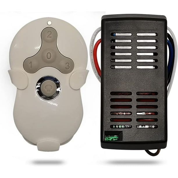 Universal Ceiling Fan Remote Control Kit with Receiver Replacement for Hunter Harbor Breeze