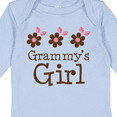 thumbnail image 4 of Inktastic Grammy's Girl Daisies Girls Long Sleeve Baby Bodysuit, 4 of 5
