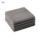 thumbnail image 2 of Paños de limpieza de microfibra engrosados en pack de 5 - Toallas súper absorbentes de 30x30cm para cocina, coche y hogar - Poliéster negro y gris, 2 of 6