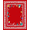 Red, Pattern 3, variant on ODIKA 4'x6' Machine Washable Non-Slip Area Rug, Cardinal Pine Branch Motif Floor Covering Pair Yuletide Theme High Traffic Rug, Red, 629910