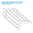 thumbnail image 5 of 6 x Wonder Metal Magic Clothes Hanger Hook Closet Organizer Space Saver Saving, Department: Adults, Teens, Color: Silver, 5 of 5
