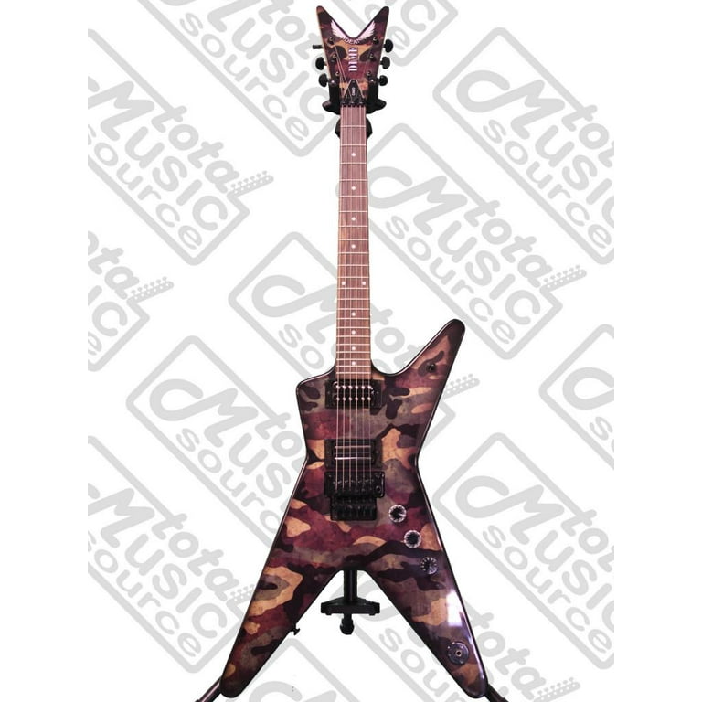 ギター DEAN ML CAMO Dean DimeBag Camo ML Electric Guitar, Floyd Rose, FREE