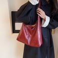 thumbnail image 4 of (Tabletas Fragancia) Bolso Hombro Mujer PU Informal 9733 Burdeos, 4 of 9