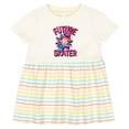 thumbnail image 3 of Inktastic Skateboarding Future Skater Girls Baby Dress, 3 of 5
